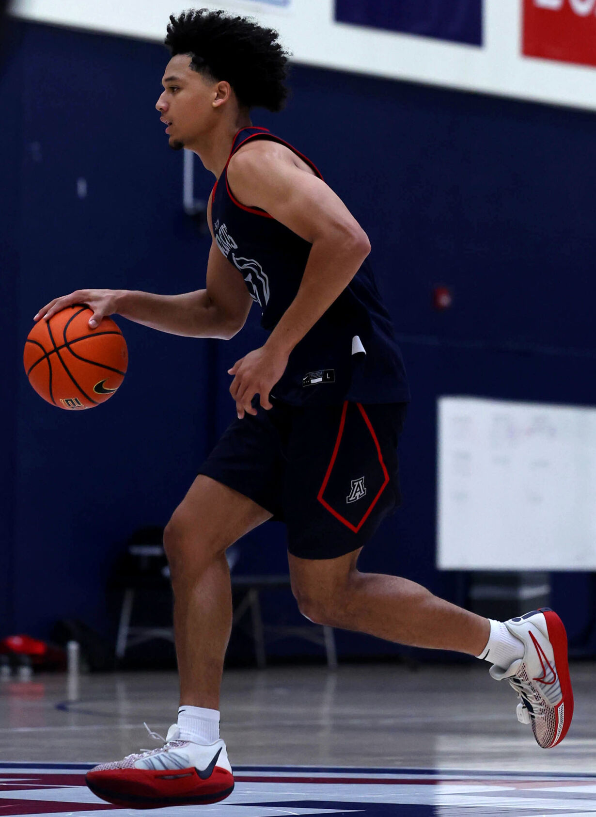Arizona mens basketball practice